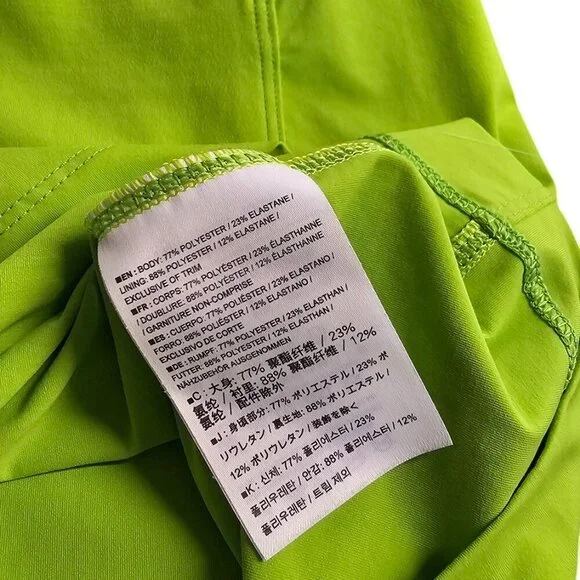 Arc'teryx Womens Cita Sleeveless Athletic Tank Top, Yellow, Green, Size Small - Picture 4 of 9